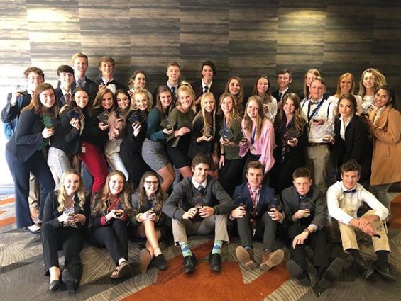 Palmer Ridge sends 42 emerging leaders to state DECA competition